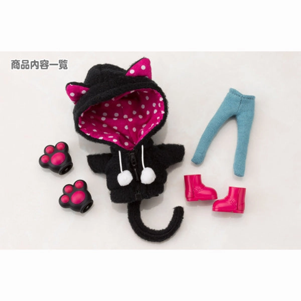 CU-POCHE EXTRA - ANIMAL PARKA SET (WHITE CAT/ BLACK CAT) (RE-RUN) Magnetic pieces