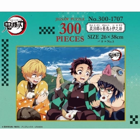 Circuit Design Radio Wave Demon Slayer Jigsaw 300-1707 Puzzle 300 Piece Tajiro, Zenitsu & Inosuke