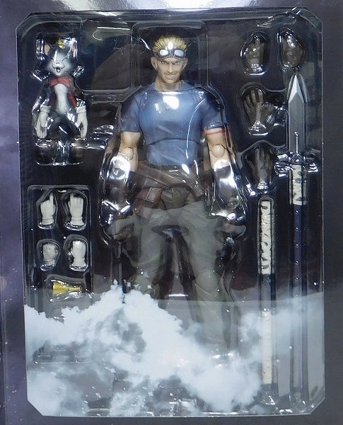 Glass Art Robot Design Play Arts Final Fantasy VII Advent Children Vol.9 Sid High Wind & Ket Sea