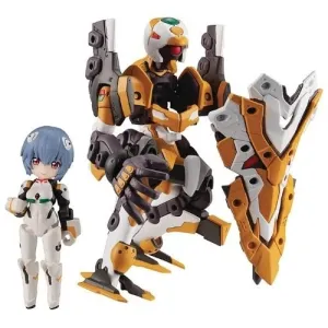Desktop Army Rebuild of Evangelion Rei Ayanami & EVA Unit-00' Cartoon Figure