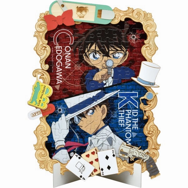 manual operation Reading Comprehension Detective Conan ???????? - Art Decoration Jigsaw Puzzle 108 Pieces 108-DW03 [Conan & Kaito Kid]