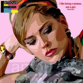 Chapter Unlock Crafting System Pop Art Wall Decoration Drawing (Sharon Stone) ???| ?