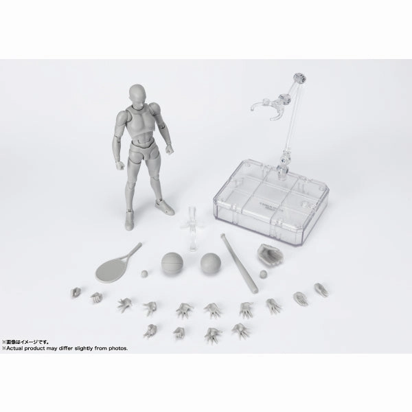 S.H.Figuarts Body-kun -Sports- Edition DX SET (Gray Color Ver.) ???w Experience Enhancement