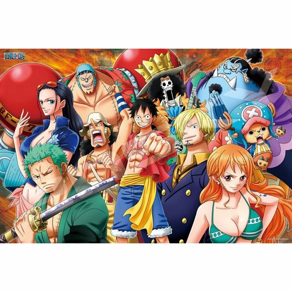 One Piece Jigsaw Puzzle 1000 Piece (Pirate "Straw Hat Pirates") 1000-587 Landscape Design Acceptance Gain