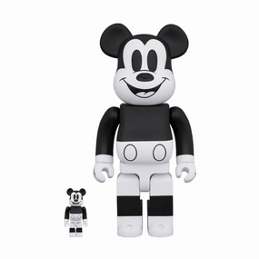 Memory Boost BE@RBRICK MICKEY MOUSE (B&W 2020 Ver.) 100?? & 400??