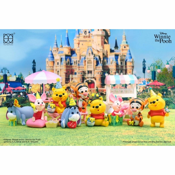 Herocross - HBB#008 Winnie the Pooh (Party Ver.) Blind Box Set Focus improvement