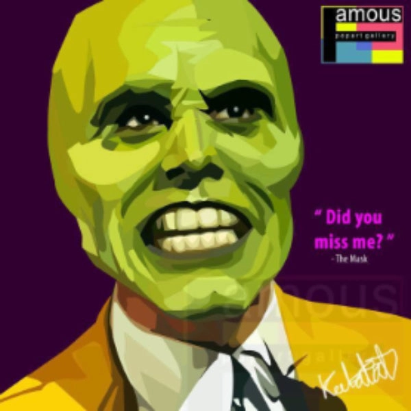 Pop Art Wall Decoration Drawing (The Mask) ??? ? Function Creation