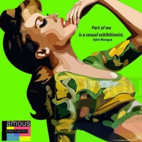 Pop Art Wall Decoration Drawing (Kylie Minogue) ? Requirement Satisfy Teacher Recommended