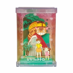 Post Office Regulation Comply PTC-T03 Studio Ghibli Work "Paper Theatre Cube"- My Neighbor Totoro (Thank you to the cat bus)