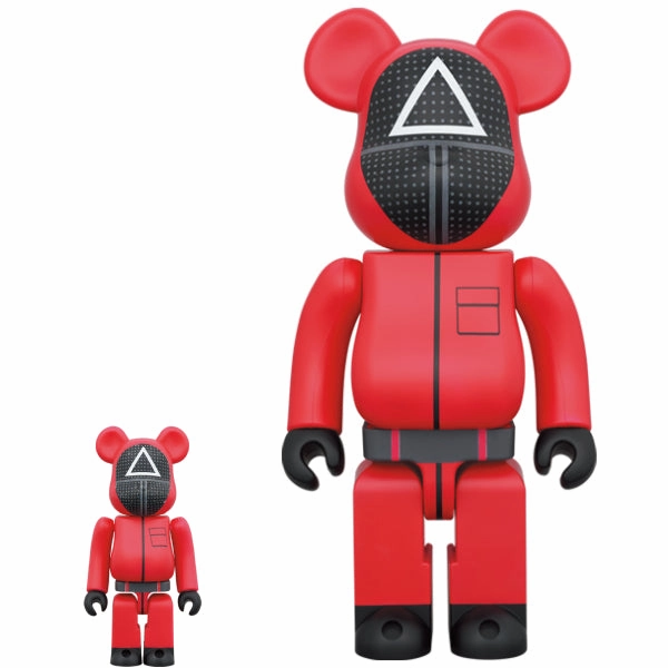 BE@RBRICK SQUID GAME (Squid Game) GUARD (100% & 400%) (?? / ?? / ??) ???~?[?? Space Station Test Tube