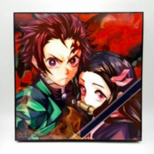 Pop Art Wall Decoration Drawing (Demon Slayer - Tanjiro & Nezuko) ????? ???? ?[???? ? Farm Setup