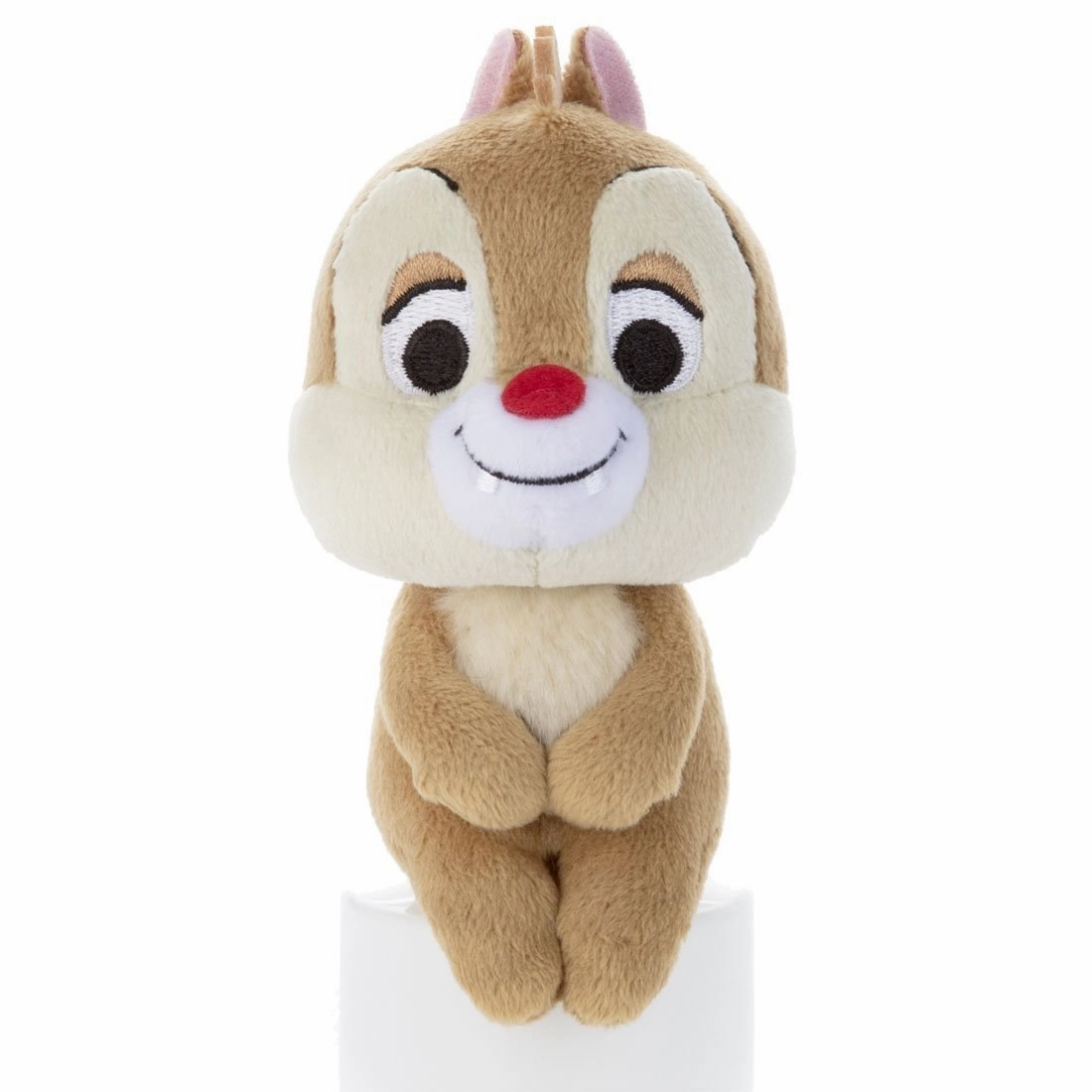 Disney Characters Chip & Dale Chokkori Dale Sitting Plush Doll Portable Size Pull Along