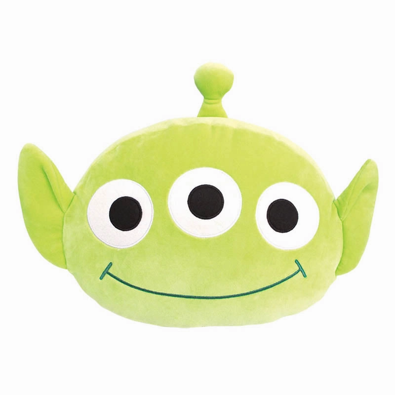 Quality Certified Disney Puffy Face Cushion - Toy Story Alien Cushion