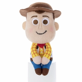 Disney Toy Story Characters Chokkori Woody Sitting Plush Doll Ski Equipment