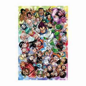 Dragon Ball Z 1000 pieces of puzzle <???????! ~> 50x75cm Soccer Ball Magnifying Glass