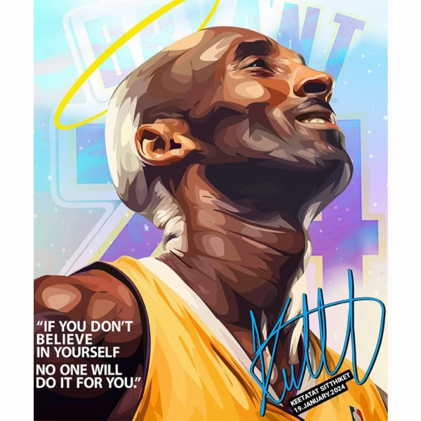 Drawing (Kobe Bryant If You Don??t Believe in Yourself) ? ???? Action Playset