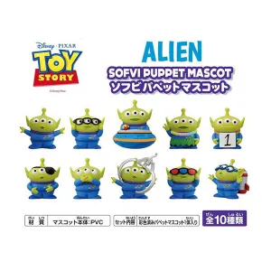 Squeeze Aliens Toy Story Soft Vinyl Puppet Mascot (Set of 10 Figures) Approval Get