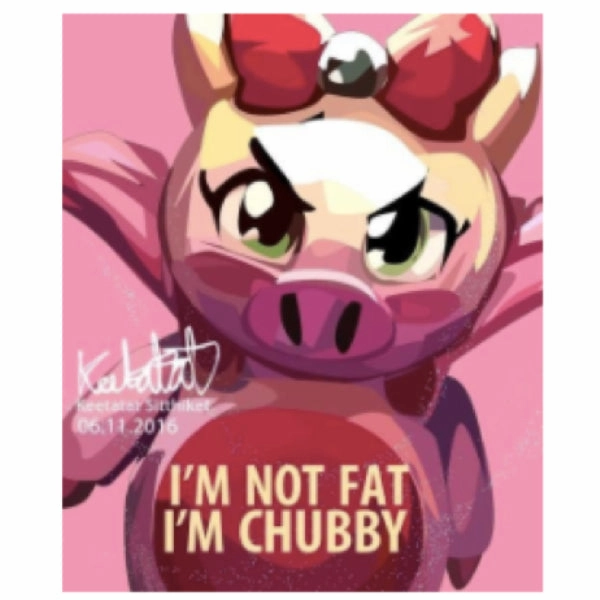 Galactic Rotation Pop Art Wall Decoration Drawing (Tonde Burin - I'm Not Fat) ?w?????i?? ?