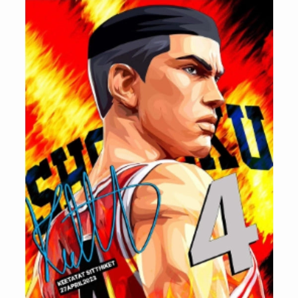 Water Proof Photon Energy Pop Art Wall Decoration Drawing (Akagi Takenori) ???????? ???????? ?????? ?