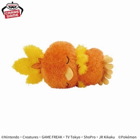 Pok??mon Mofugutto Relaxing Time Plush Toy - Torchic & Scorbunny - Torchic Power increase