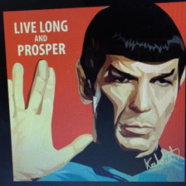 Zoo Building Pop Art Wall Decoration Drawing (SPOCK LLAP) ?????? Star Trek ???? ?