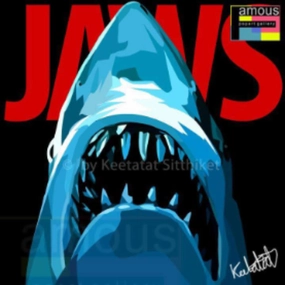 Speed Calculation Pop Art Wall Decoration Drawing (Jaws) ????? ?