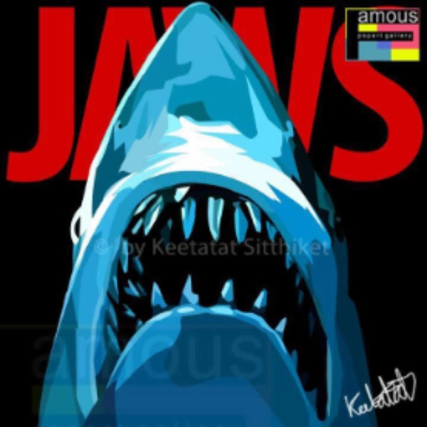 Pop Art Wall Decoration Drawing (Jaws) ????? ? Balance Keep