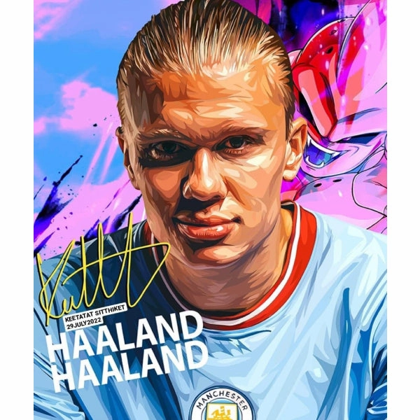 Motion sensor Pop Art Wall Decoration Drawing (Haaland) ???? ???m?? ?