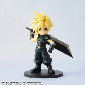 Underground Scene Final Fantasy VII Remake Adorable Arts Cloud Strife