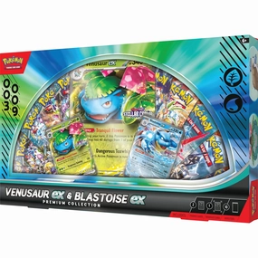 Limited Pack Series Toy Series Series Exclusive Editions Pokemon Venusaur ex & Blastoise ex Premium Collection (ENG ver.) ???????` ???? ???? ?????? PTCG