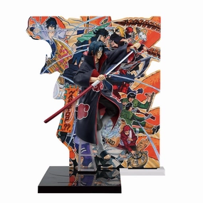 NARUTOP99 - Sumptuous and Gorgeous Ninja Picture Scroll - Itachi Uchiha Figure (NARUTOP99 Commemorative background panel illustrated by Masashi Kishimoto is included.??[Ichiban-Kuji Prize D] Adventure Character