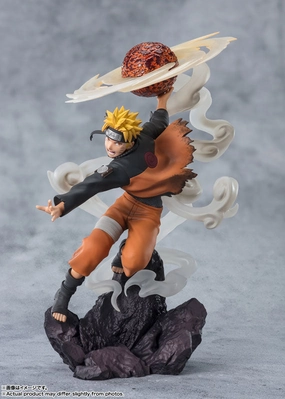 Miniature Statue Figuarts ZERO [Chou Gekisen] Naruto Uzumaki -Senpou: Yoton Rasenshuriken- "NARUTO Shippuden"