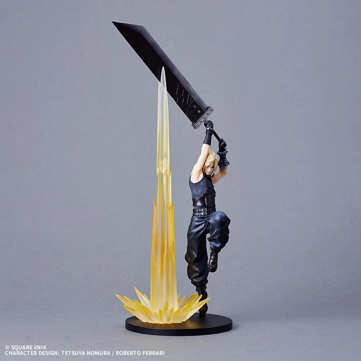 PVC Figure FINAL FANTASY7 REBIRTH Launch Commemorative Lottery Prize A Cloud Strife Figure