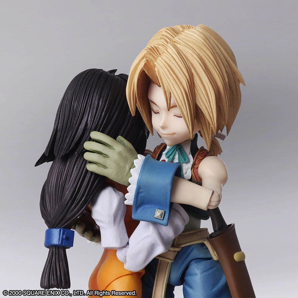 Famous Painting FINAL FANTASY IX BRING ARTS Zidane Tribal & Garnet Til Alexandros XVII