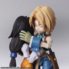 Famous Painting FINAL FANTASY IX BRING ARTS Zidane Tribal & Garnet Til Alexandros XVII
