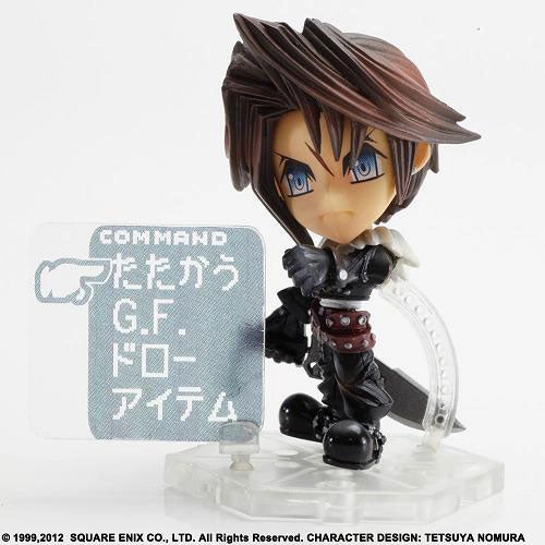 Library Decor Museum Replica Final Fantasy Trading Arts Kai Mini - Squall From Final Fantasy VIII