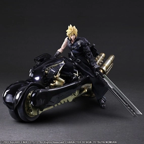 Viral Sensation Fantasy Figure FINAL FANTASY VII ADVENT CHILDREN PLAY ARTS Kai Cloud Strife & Fenrir