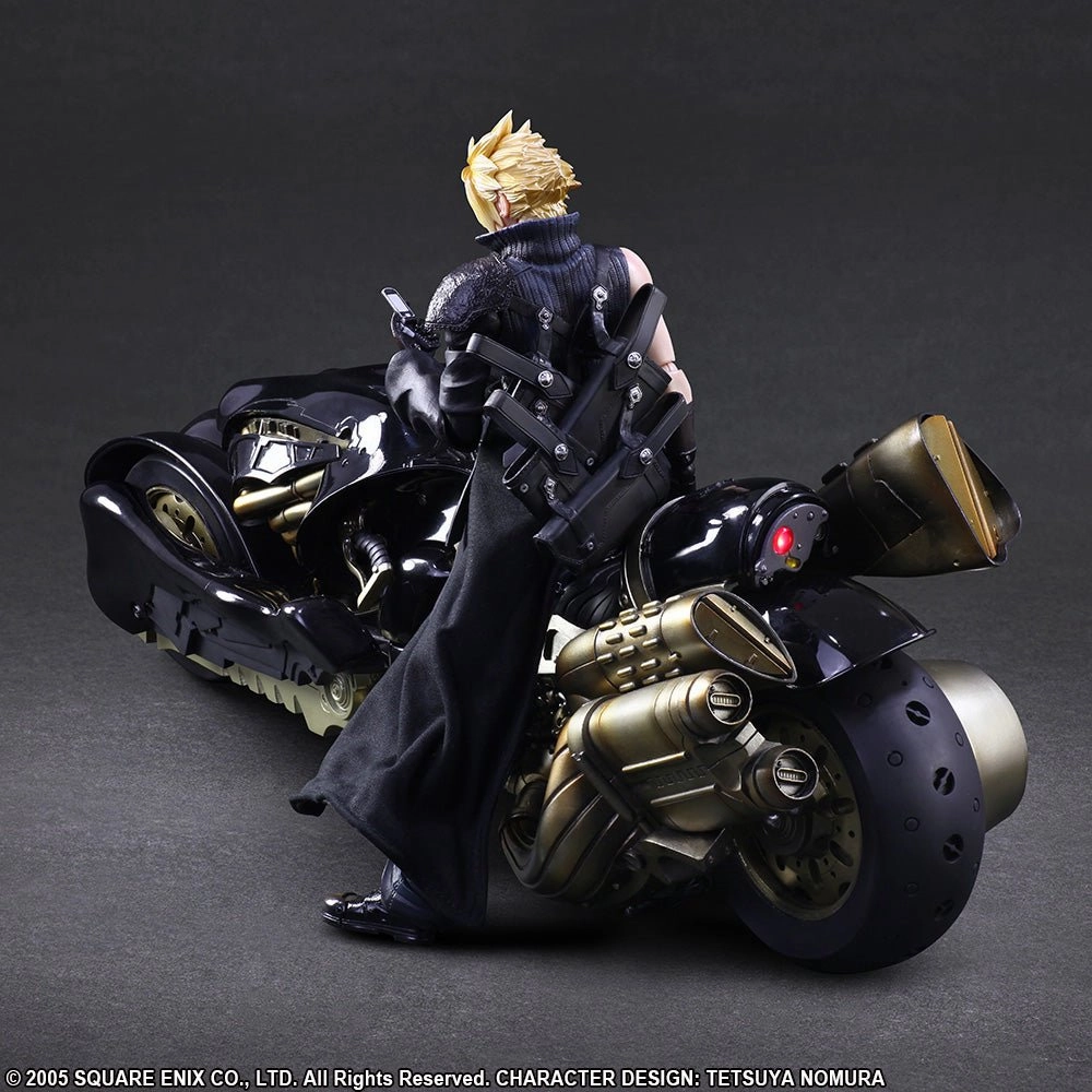 Collecting Community FINAL FANTASY VII ADVENT CHILDREN PLAY ARTS Kai Cloud Strife & Fenrir