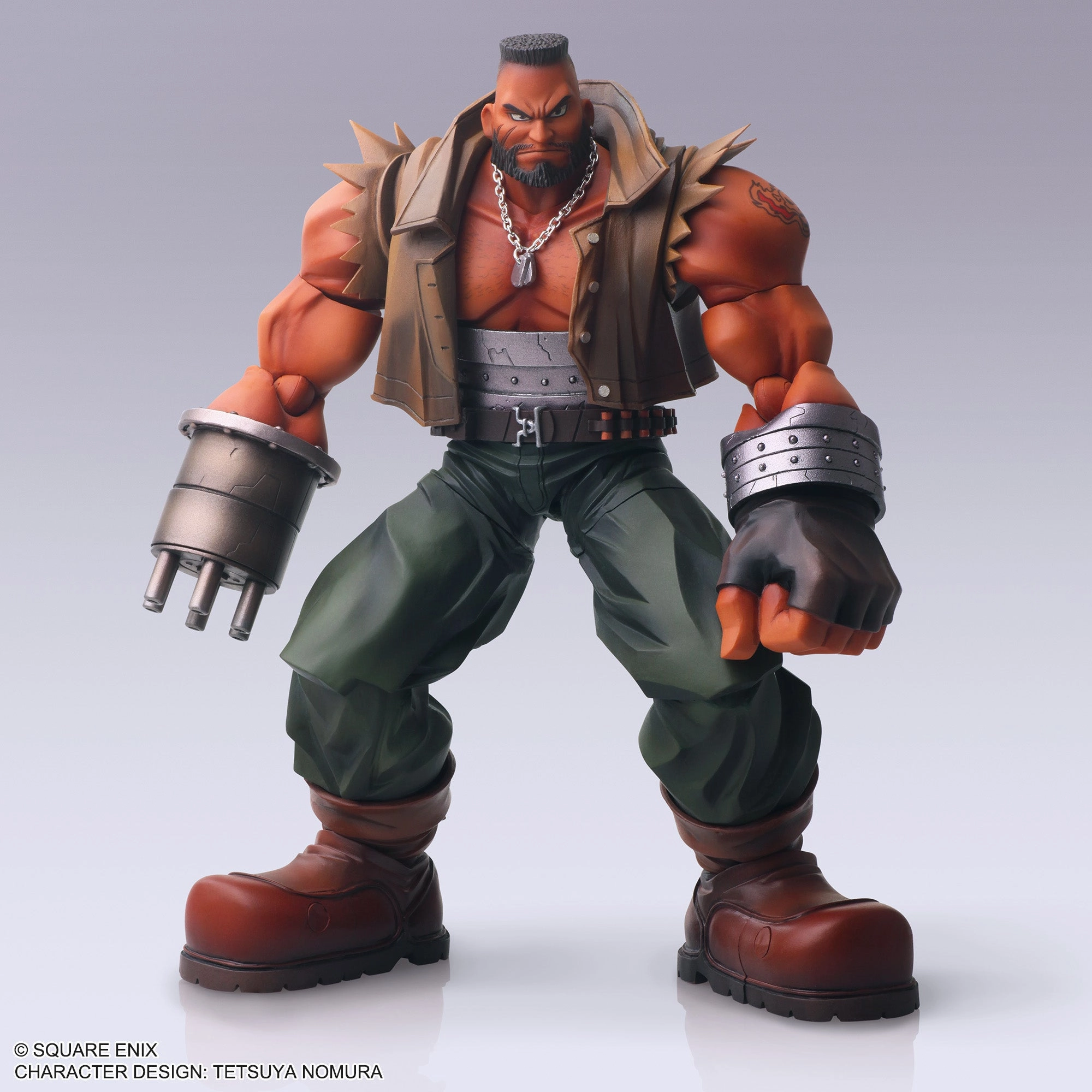 Final Fantasy VII Bring Arts Barret Wallace People Model Science Model