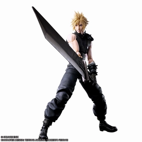 Collectible Character Art Piece Final Fantasy VII Rebirth Play Arts Kai Cloud Strife