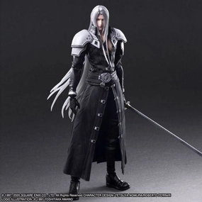 Final Fantasy VII Remake PLAY ARTS Kai Sephiroth Battle Reenactment