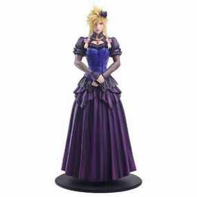 Final Fantasy VII Remake STATIC ARTS Cloud Strife -Dress Ver.- Birthday gift Robot Collectible