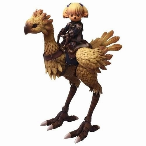 Dedicated Collector Final Fantasy XI BRING ARTS Shantotto & Chocobo Action Figures