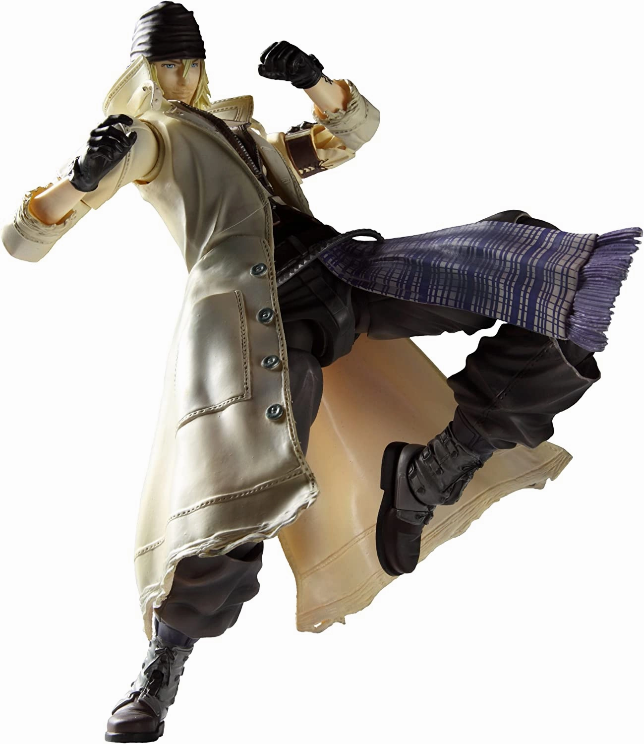 Final Fantasy XIII - Play Arts Kai: Snow Villiers Action Figure Collectible Creation Articulated Joint