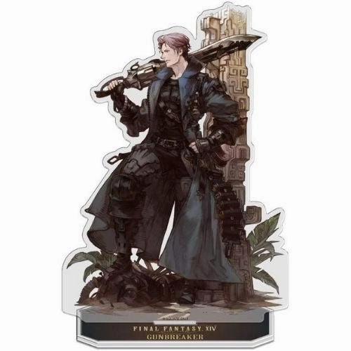 Final Fantasy XIV Job Acrylic Stand <Gunbreaker> Ceramic Sculpture