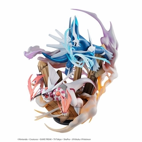 G.E.M. EX Series Pokemon Dialga & Palkia Complete Figure Hardship Face Binary System