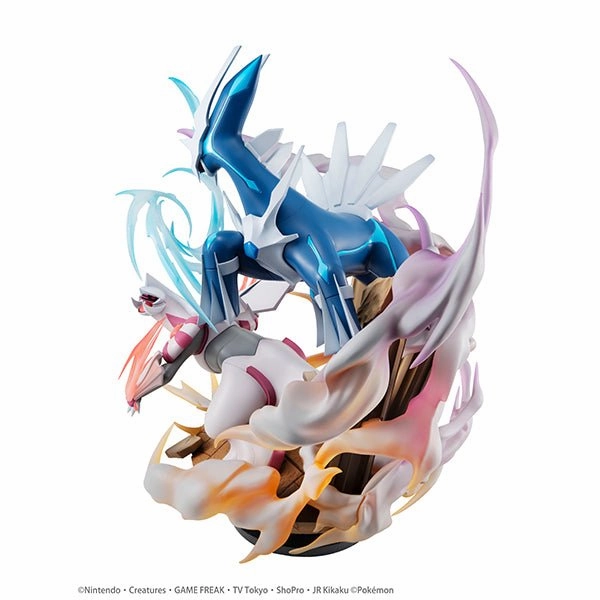 G.E.M. EX Series Pokemon Dialga & Palkia Complete Figure Belief Structure Unicorn Pal