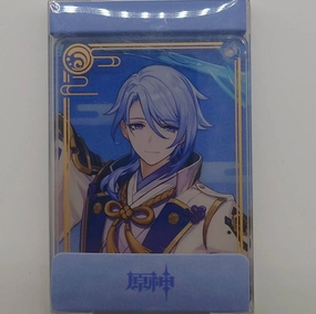 Genshin Impact Character Acrylic Strap Kamisato Ayato Miniature Product Battle Reenactment
