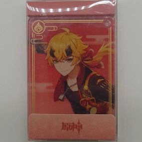 Genshin Impact Character Acrylic Strap Thoma Surrealist Art Premium Statue