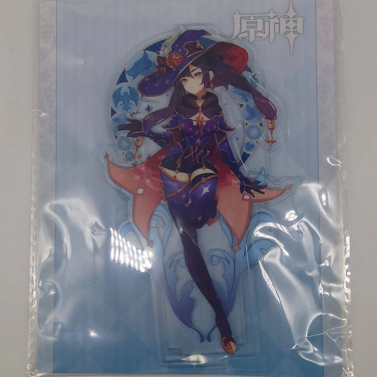 Genshin Impact Mondstadt series Character Acrylic Stand Mona -Pact of Stars and Moon Graffiti Figure Casual Fan